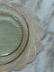 Straw Wave Placemats White - Set of 6