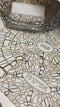 Mijal Gleisel Laser Cut Matzah Cover - Glass