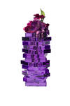 Jenga Vase - Purple