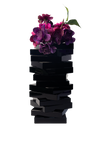 Jenga Vase - Black