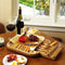 Bamboo Cheese Board and Knife Set - Square