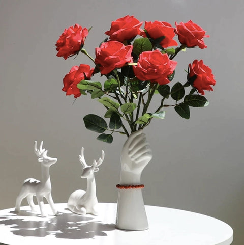 Ceramic Hand Shaped Vase