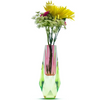 Lumina Iridescent Large Acrylic Vase - Pink/Green