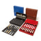 Color Leather Backgammon & Chess Set
