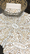 Mijal Gleisel Laser Cut Matzah Cover - Glass