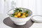 Oven to Table Oversized Footed Bowl - Silver