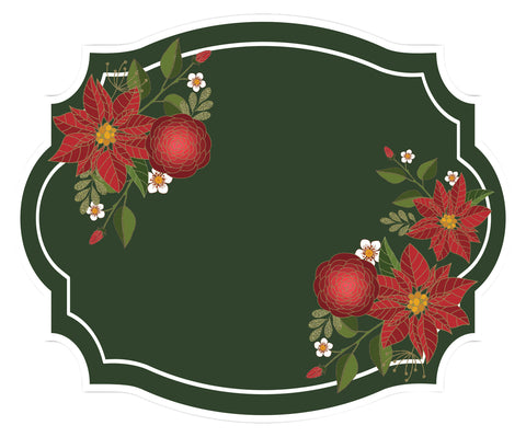 Christmas Greens Placemats & Coasters - Set of 12