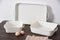 Oven to Table Small Rectangular Baking Dish - Le Blanc