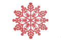 Mijal Gleiser Reversible Leather Placemats - Set of 4 - Snowflake