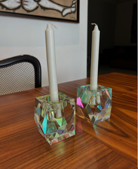 Iridescent Candle Holder Set - Small