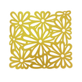 Yellow Flower Paper Placemats - Set of 12