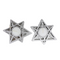 Mijal Gleiser Leather Votive - Set of 2 - Maguen David