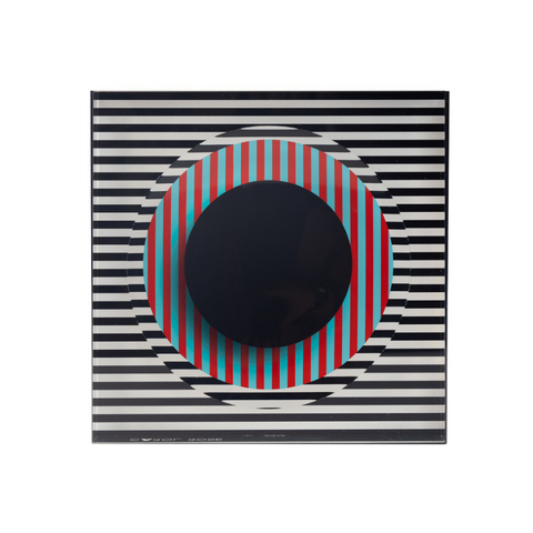Candy Bowl - Stripes and Black Center