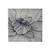 Candy Bowl - BW Realistic Flower (White)