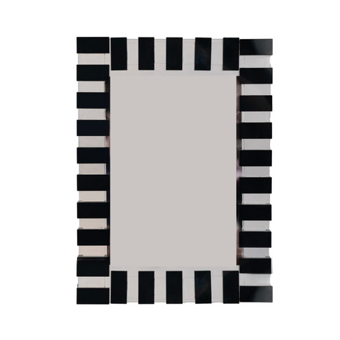 Photo Frame - Black Geometric