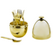 Gold Dome Appetizer Caddy with 6 Forks
