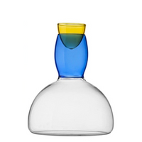 Colored Glass Decanter