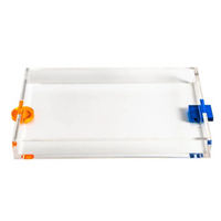 Color Handle Acrylic Tray