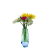 Lumina Iridescent Small Acrylic Vase - Blue/Green