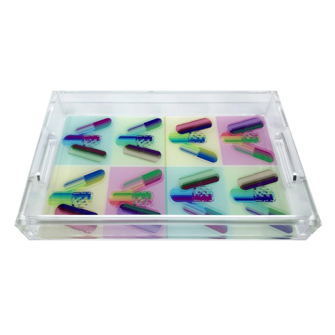 Acrylic Vanity Tray - Ode To Hurst Neon