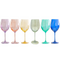 Color Wine Glass - Set of 6