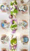 Vintage Frame Paper Placemats & Coasters - Set of 12