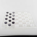 Acrylic Chess/Checkers Board Set