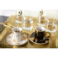 Istanbul Coffee Cups and Saucers - Set of 6