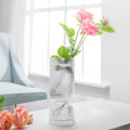Cascade Glass Vase - White