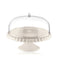 Tiffany White Acrylic Cake Stand with Dome