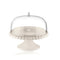 Tiffany White Acrylic Cake Stand with Dome