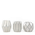 Paper Vase Wrap Set - Silver Pearl