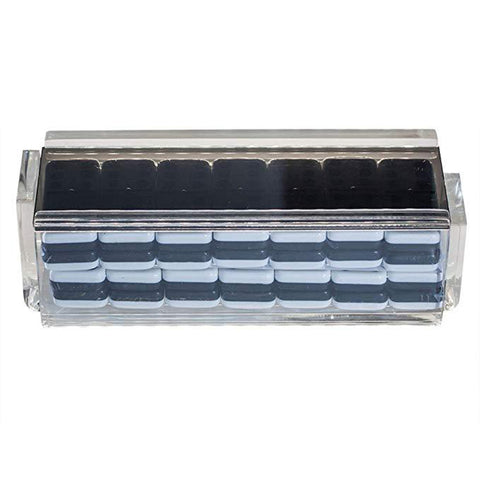 Modern Double Six Jumbo Tiles Dominoes Set "El Tigre"