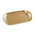 Oven to Table Rectangular Tray with Handles - Gold Ripple
