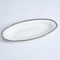 Oven to Table Oval Serving Piece - White with Silver Bead Trim