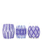Paper Vase Wrap Set - Blue