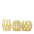 Paper Vase Wrap Set - Gold Pearl