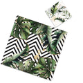 Tropical Lines Paper Placemats & Coasters - Set of 12
