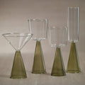 Veneto Glassware Set of 6 - Green