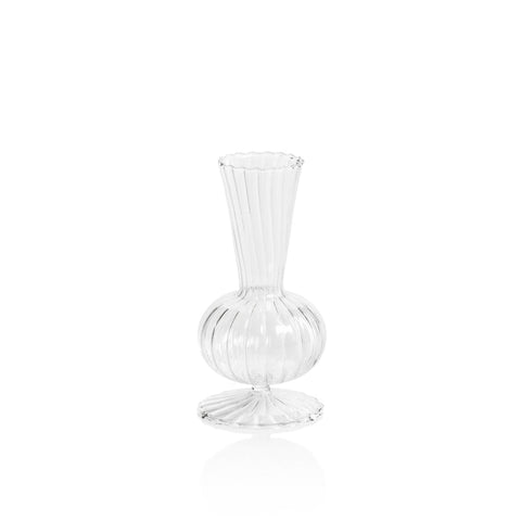 Glass Optic Vases