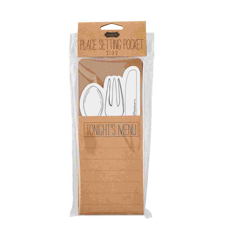 Paper Utensil Holder Set