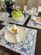 Blue Provence Paper Placemats & Coasters - Set of 12