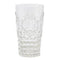 Baroque Clear Acrylic Water Glasses - Set of 6
