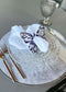 Marble Butterfly Napkin Ring - Set of 4