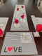 LOVE Paper Placemats & Coasters - Set of 12