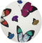 Nicolette Mayer Easy Care Round Placemats - Butterflies