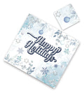 Happy Holidays Paper Placemats & Coasters - Set of 12