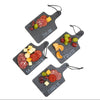 Set of 4 Slate Personal Charcuterie Boards