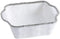 Oven to Table Square Baking Dish - White with Silver Bead Trim