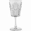 Baroque Clear Acrylic Wine Glasses -  Set of 6
